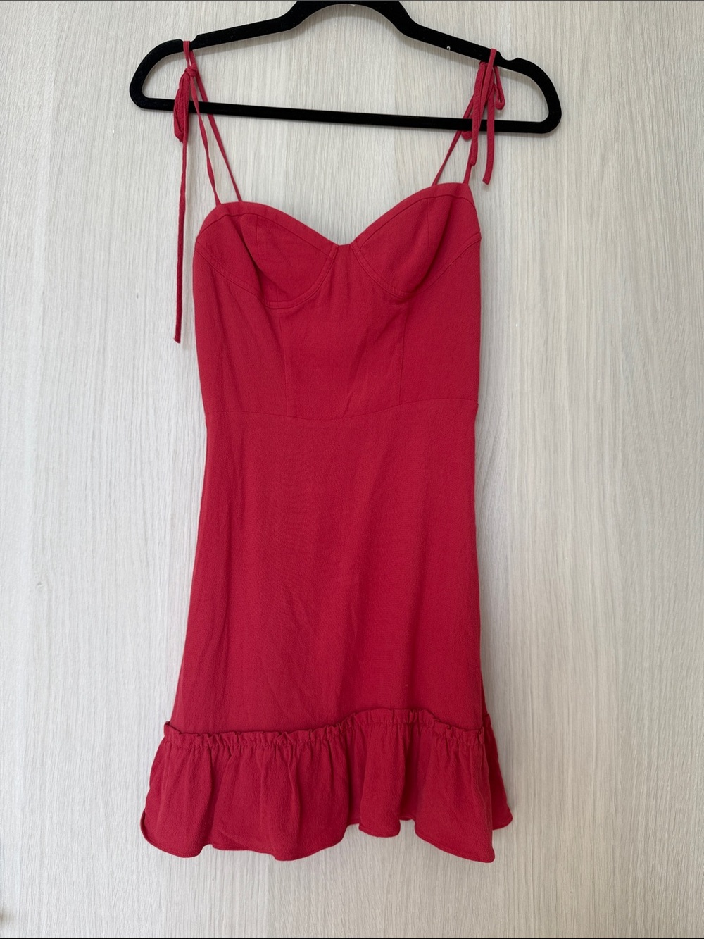 Sunday Best Red Corset Mini Dress XXS Romantic Sweetheart Date Night Birthday